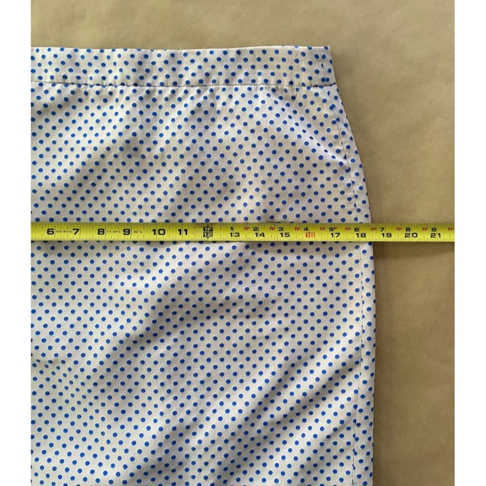 J.Crew The Pencil Skirt Polka Dot Size 6 Career Office Classic Preppy Minimalist - Picture 9 of 9